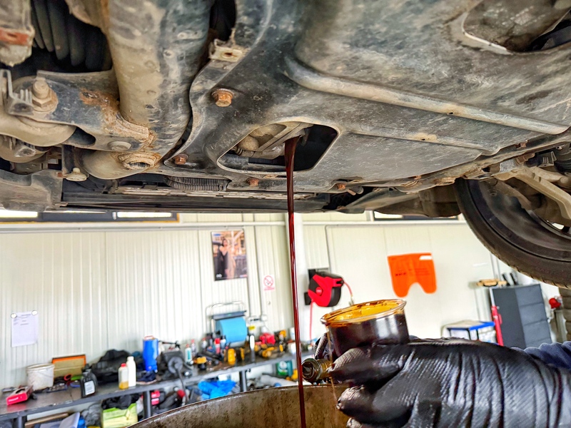 Image oil change